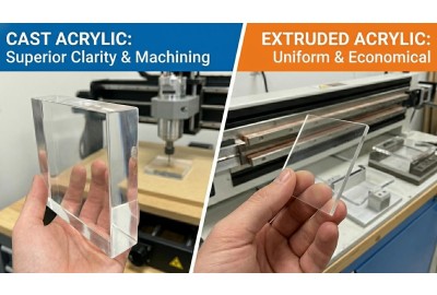 The Differences Between Cast & Extruded Acrylic