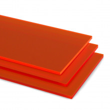 Fluorescent Acrylic Sheets, Cut-to-Size